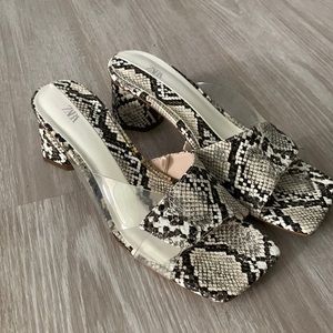 Zara sandals worn just once